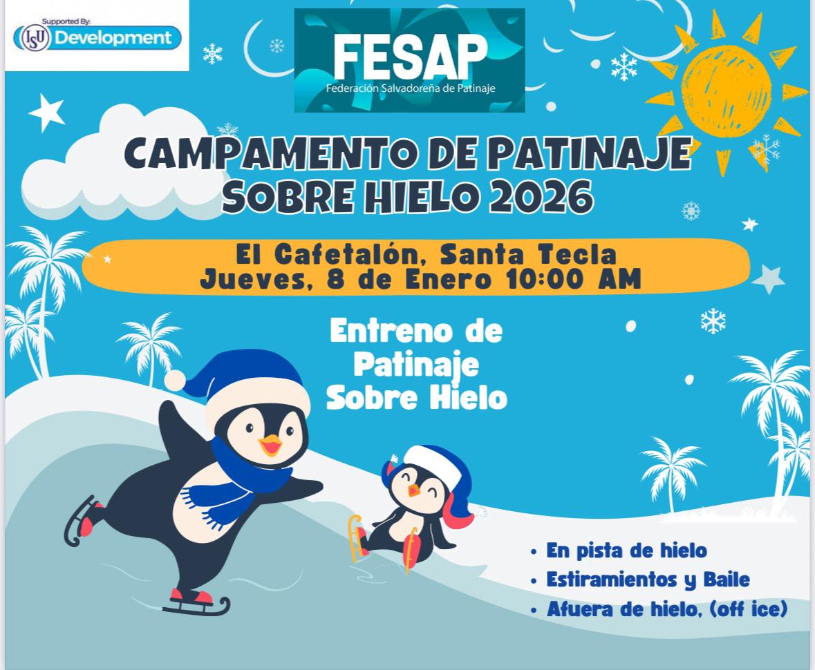 Campamento de Patinaje Sobre Hielo 2026