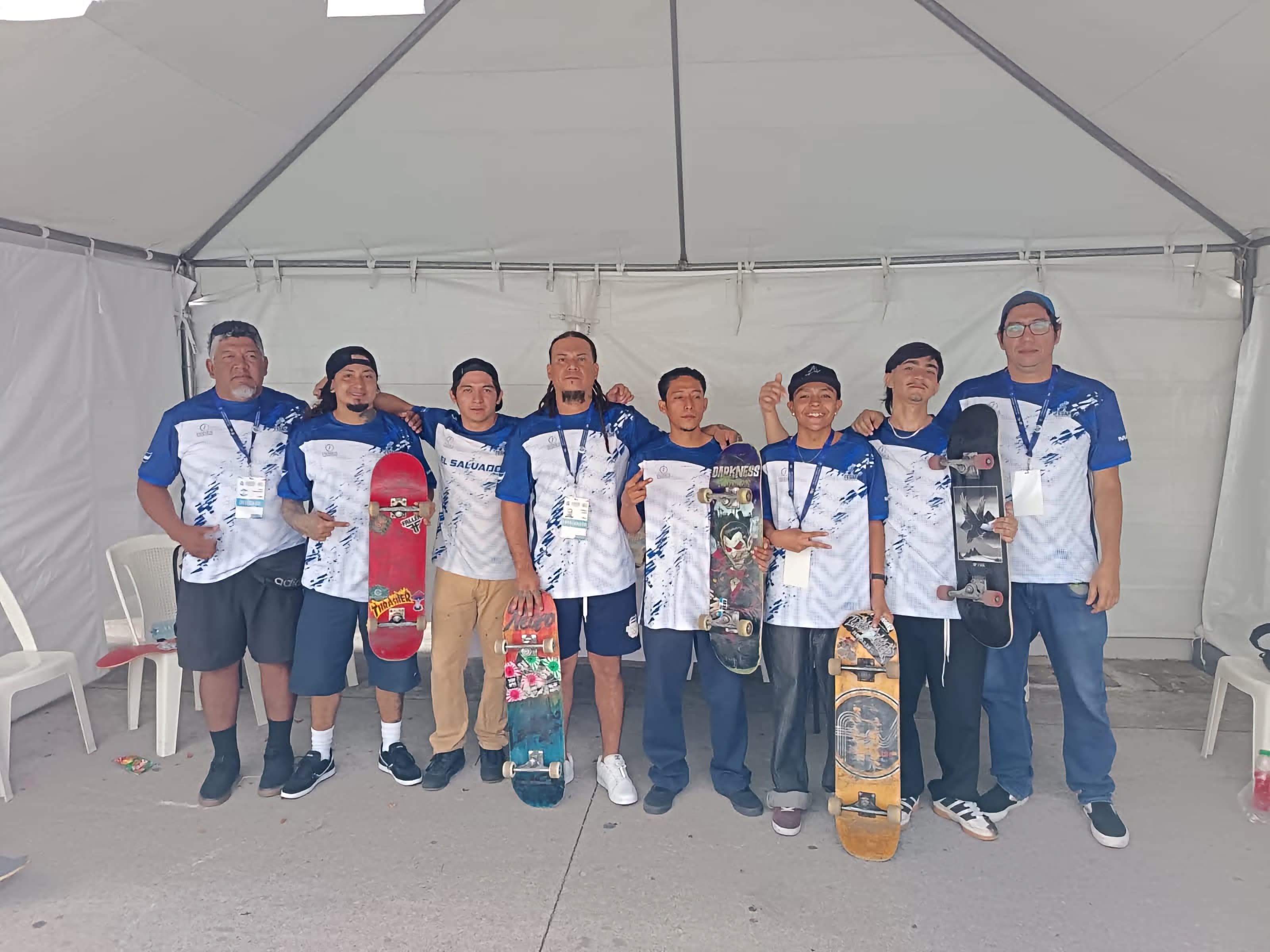 IV Campeonato Centroamericano de Skateboarding 2026+Delegación Salvadoreña de Skateboarding, participando en el IV Campeonato Centroamericano de Skateboarding 2026, el cual se está realizando en la Ciudad de Guatemala, los días 29 y 30 de agosto.